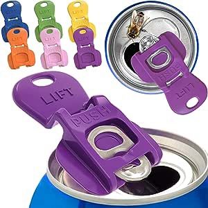 Complete Cover Easy Tab Opener 6pk Beverage Shield by Avant Grub. Colorful Drink Protector and Marker for Soda, Beer or Coke. Cap Your Can and Keep it Bug, Bee, and Dust Free at the Party, BBQ, Beach

https://pin.it/QHmNrAM Pop Can Tabs, Top Kitchen Gadgets, Useful Gadgets, Can Tabs, Soda Tabs, Christmas Log, Colorful Drinks, Can Lids, Broken Nails