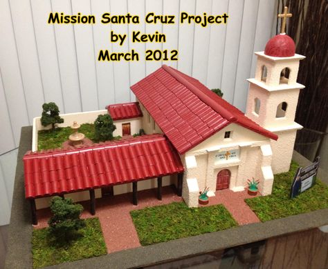 Mission Project Ideas, California Missions Project, Santa Barbara Mission, Mission Projects, California Missions, School Projects, Project Ideas, California