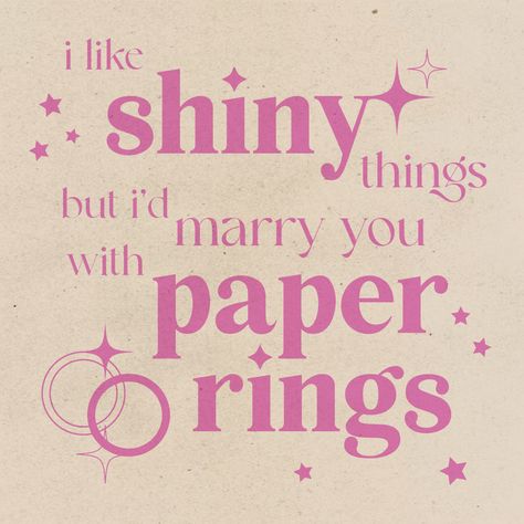 I Like Shiny Things, 2023 Taylor Swift, Poster Taylor Swift, Paper Rings, Taylor Lyrics, Paper Ring, Taylor Swift Posters, Pink Posters, Lyric Poster