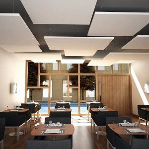 Floating Ceiling, Acoustic Ceiling Tiles, False Ceiling Bedroom, Acoustic Ceiling Panels, False Ceiling Living Room, Sound Panel, Acoustic Design, Ceiling Design Bedroom, Diy Ceiling