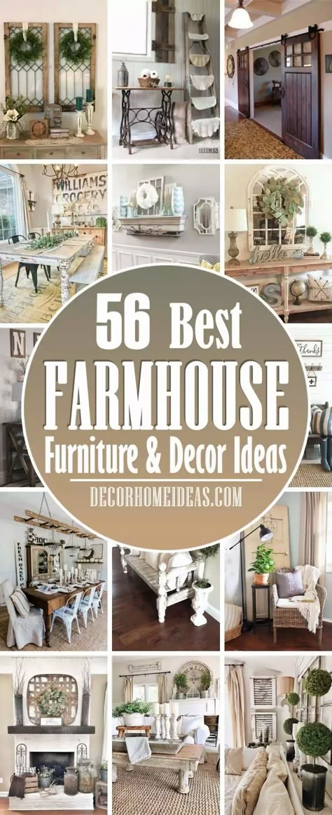 Diy Farmhouse Ideas, Best Farmhouse, Farmhouse Kitchens, Organizing Hacks, Farmhouse Living Room, Rustic Bathrooms, Farmhouse Interior, Farmhouse Decor Living Room, Diy Farmhouse Decor