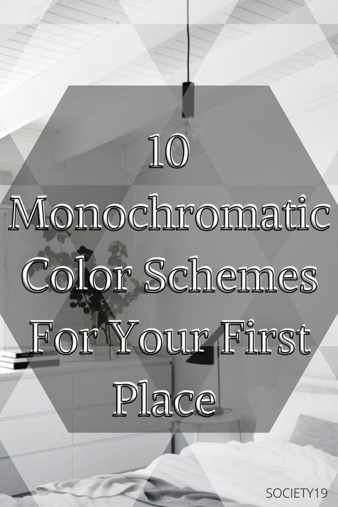 10 Monochromatic Color Schemes For Your First Place - Society19 Monochrome House Interiors, Monochromatic Painting Ideas, She Shed Interior Craft, Monochrome Interior Design, Interior Paint Schemes, Monochromatic Living Room, Fall Dining Room Table, Monochromatic Interior Design, Apartment Color Schemes