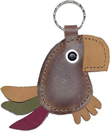 Cute Leather Keychain, Diy Leather Cow Keychain, Leather Keychain Bag Charm For Gift, Leather Animal Keychain, Leather Horse Keychain, Leather Bag Tutorial, Key Ring Holder, Handmade Leather Jewelry, Kids' Bag