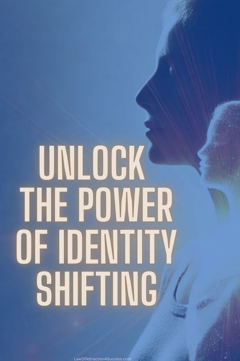 Imagine if the journey to manifesting your dreams didn’t require relentless effort, endless waiting, or complicated techniques. What if, instead, the key to unlocking everything you desire was simply becoming the person who already has it? This is the essence of identity shifting—a transformative approach to manifestation that goes beyond just visualizing or wishing. By aligning your self-image with the version of you who already lives your dream life, you become limitless! READ MORE on the BLOG Identity Shifting, Manifestation Success, Future Self, Manifestation Law Of Attraction, Self Image, Limiting Beliefs, What If, Live For Yourself, Law Of Attraction