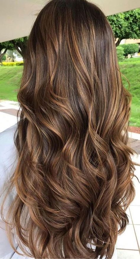 GET LONGER STRONGER HAIR WITH THIS DIY RECIPE | BRUNETTE HAIR Balyage Long Hair, Brown Hair Inspo, Brunette Hair With Highlights, Hair Color Light Brown, Brunette Balayage Hair, Long Hair Color, Brown Hair Balayage, Light Hair Color, Balayage Brunette