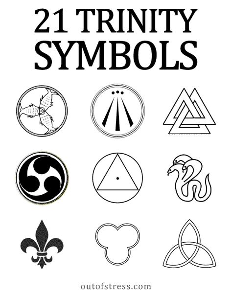 21 Symbols that Represent the Trinity Hermeticism Symbols, Forgiveness Symbol Tattoo, Trinity Symbol Christian, Trinity Symbol Tattoo, God Symbol Tattoo, Ancient Symbols And Meanings, Trinity Tattoo Christian, Christian Symbols Art, Symbols Of God