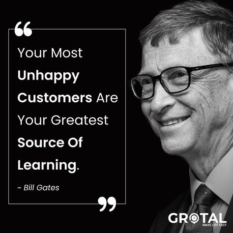 quoteoftheday, businesstips, products, quotesdaily, motivationalspeech, billgatesquotes, customersrespect Bill Gates Quotes Motivation, Tech Quotes, Bill Gates Quotes, Quotes Money, Bill Gates, Money Quotes, Real Quotes, Success Quotes, Quote Of The Day