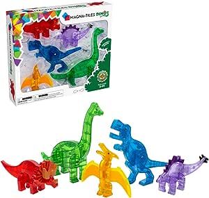 Steam Toys, Magna Tiles, Magnetic Construction, Steam Learning, Imaginary Play, Magnetic Tiles, Dinosaurs Figures, Early Christmas Shopping, Screen Free