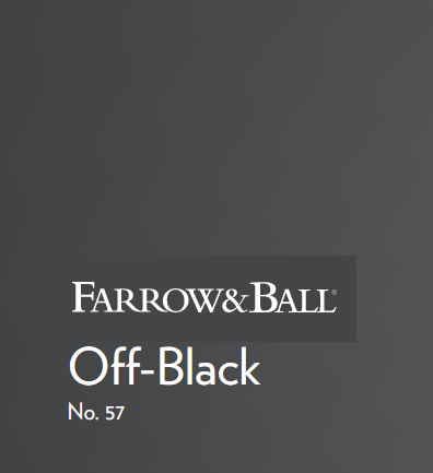 Farrow Ball Off Black, Wallpaper Farrow And Ball, Farrow And Ball Off Black Kitchen, Farrow And Ball Black Paint, Pitch Black Farrow And Ball, Off Black Farrow And Ball, Farrow And Ball Black, Blackened Farrow And Ball, Off Black Paint