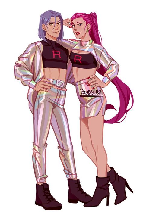 diana🌸 on Twitter: "preparing for trouble in style ✨… " Team Rocket Pose, Team Rocket Funny, Team Rocket Costume, Jessie Team Rocket, Equipe Rocket Pokemon, Rocket Costume, Team Rocket Grunt, Rocket Drawing, James Pokemon