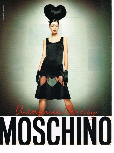 Brand Advertising, Moschino Cheap And Chic, Moschino, Ballet Skirt, Slip Dress, Little Black Dress, Couture, Black, Haute Couture