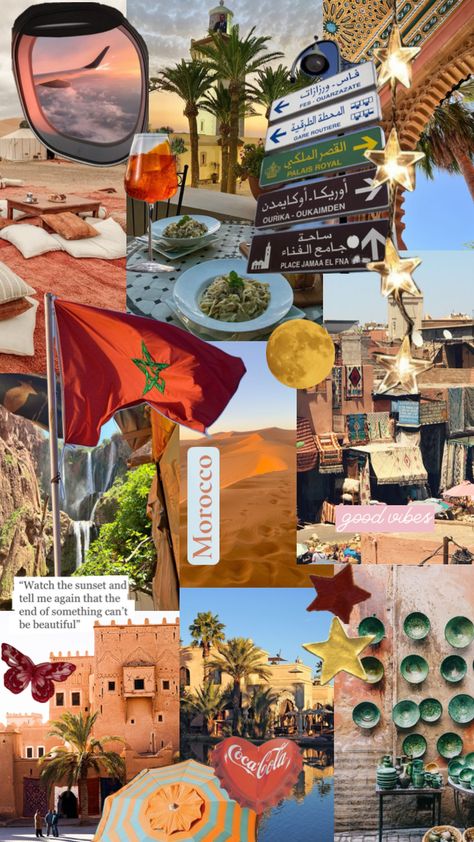 Morocco, Collage