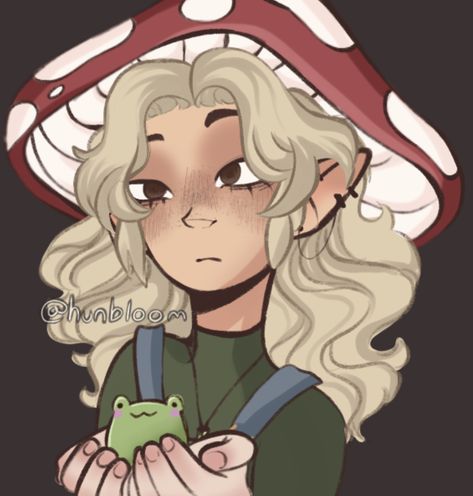 Goblin Core Pfp, Goblincore Character Design, Pickle Drawing, Phone Profile, Aesthetic Frog, Frog Mushroom, Goblin Core, Picrew Me, Profile Pic