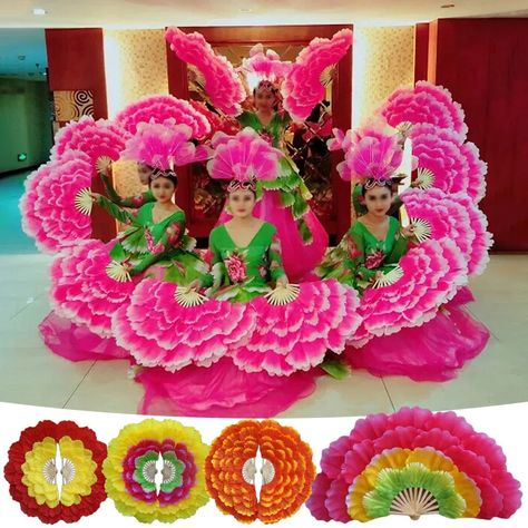 Look what I found on AliExpress Hand Props, Flower Props, Dancing Club, Baby Birthday Decorations, Fan Hand, Flower Dance, Square Dance, Square Dancing, Dance Club