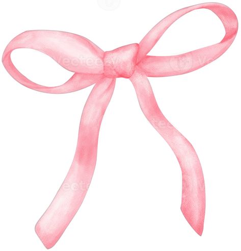 Pink Bow Coquette, Pita Png, Pita Pink, Blank Card Template, Ribbon Icon, Ribbon Illustration, Bow Watercolor, How To Draw Ribbon, Coquette Ribbon