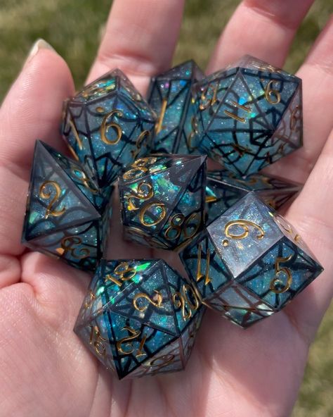 Custom Dnd Dice, D&d Aesthetic, D&d Dice, Cool Dnd Dice, Pretty Dice, D And D Dice, Dice Ideas, Dragon Breath, Cool Dice