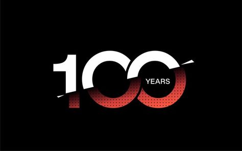 100 Anniversary Logo, 100 Years Logo, 100 Years Celebration, Celebration Design, 100 Logo, Ribbon Logo, 50 Years Anniversary, Info Graphic, Logo Number