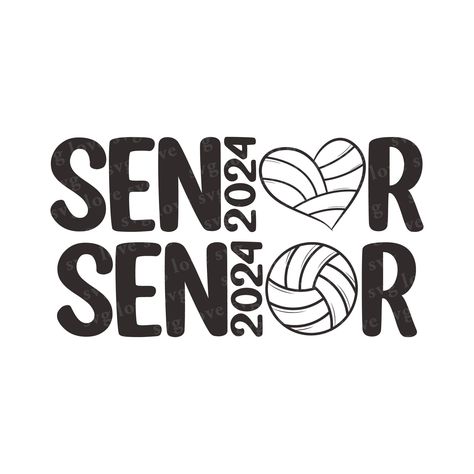 Volleyball Signs, Volleyball Athlete, Volleyball Heart, Senior Volleyball, Pep Club, Senior Posters, Volleyball Posters, Senior Season, Volleyball Svg