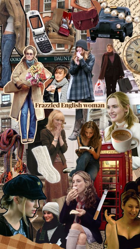 #frazzledenglishwoman #frazzledenglishwomanaesthetic #bridgetjones #kieraknightley #merylstreep English Woman Aesthetic, Frazzled English Woman, Woman Makeup, English Girls, Woman Aesthetic, British Women, Bridget Jones, Fall Fits, Winter Fits