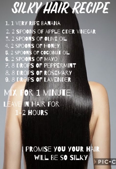 Hair Mask To Make Your Hair Silky, Silk And Shine Hair Mask, Hair Mask For Brittle Hair, How To Silky Hair, Diy Silky Hair Mask, Soft Silky Hair Mask, Diy Silky Hair, Diy Hair Mask For Soft Silky Hair, Silky Hair How To Get