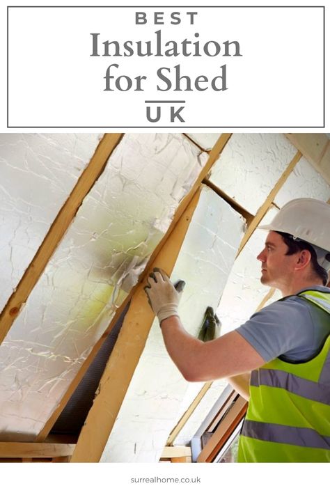 Shed Insulation Ideas, Insulated Shed, Garden Office Uk, Insulating A Shed, Diy Insulation, Form Of Energy, Happy Energy, Shed Floor, Craft Shed