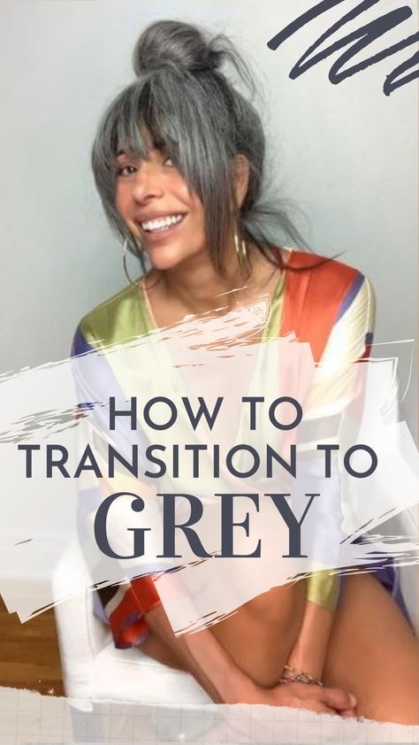 Going grey is a part of life, at least for the vast majority of us. But we fight it so hard, spending years meticulously covering our grey hairs like they’re a shameful admission that we’re getting older. But as lockdown life begins to end, many women are choosing to stay grey. And with the uprising of ‘Generation Z’ teaching us a thing or two about self-acceptance, perhaps it’s time we took another look at why we hide our silvery streaks. #greyhair #greygirl #goinggrey #silverhair #whitehair Greying Hair Styles, Growing Out Grey Hair Styles, Dark Hair Transition To Grey, Hairstyles For Going Grey, Embrace The Grey Hair, Grey Hair Ideas Going Gray, Gray Hair Makeover, Diy Grey Hair, Grey Hair Young Women