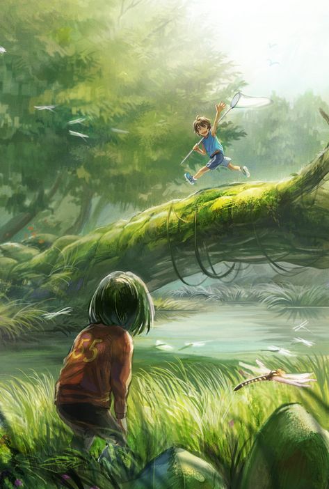 Beautiful Anime Art, Digital Art Programs, French Boy, Art And Illustration, Dreamy Art, Scenery Wallpaper, Anime Background, Anime Scenery, 그림 그리기