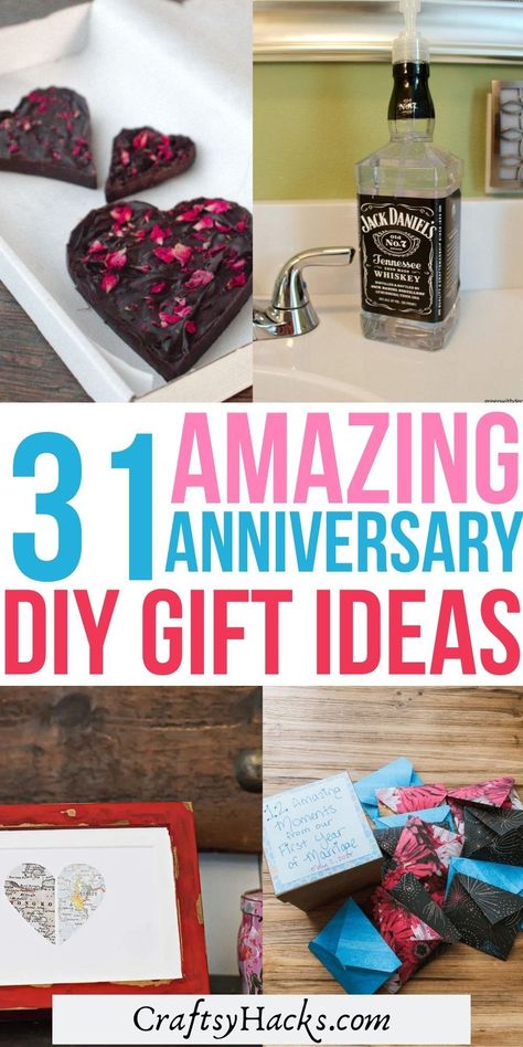 Homemade Wedding Anniversary Gifts, Arts And Crafts Anniversary Gift, Diy Anniversary Gifts For Her Creative, Free Anniversary Gifts For Him, Anniversary Gift Ideas For Him Marriage, Creative Anniversary Gifts For Friends, Anniversary Gift Ideas For Couple Diy, Diy 25th Anniversary Gifts, Anniversary Gift Ideas For Him Homemade