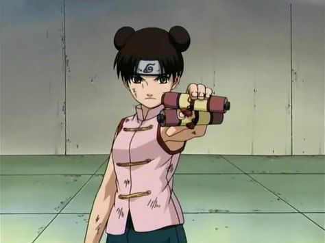 Day 21: Underrated character Tenten. She barely gets any time on screen. She is literally the least developed out of the original genin. She needs to prove herself. Yes, I'm not big on females, but I know she has potential, if they would let her prove it... Tenten Naruto, Naruto Pics, Shino Aburame, Friend Art, Inktober 2023, Female Ninja, Ten Ten, Naruto Stuff, Top Anime