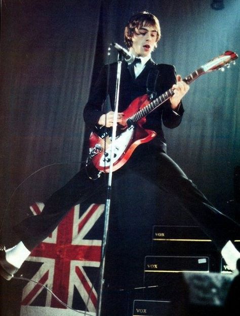 Paul Weller the Jam Garage Punk, The Style Council, Paul Weller, The Jam, Musica Rock, British Rock, Northern Soul, British Flag, I'm With The Band