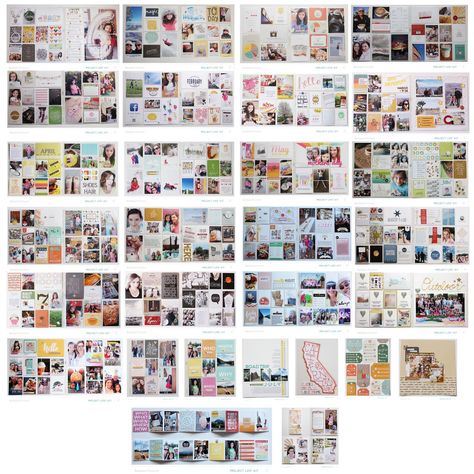 looking back at what I made in 2014 as a member of the Studio Calico Project Life team. Studio Calico Project Life, Studio Calico, Project Life, Looking Back, Photo Wall, Frame, Design