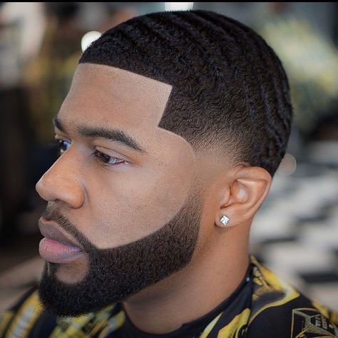 African Haircut Men, Gentlemen Haircut, African Men Hairstyles, Fire Haircut, African Hair Cut, Temp Fade, Men Afro, Temp Fade Haircut, Waves Hairstyle Men