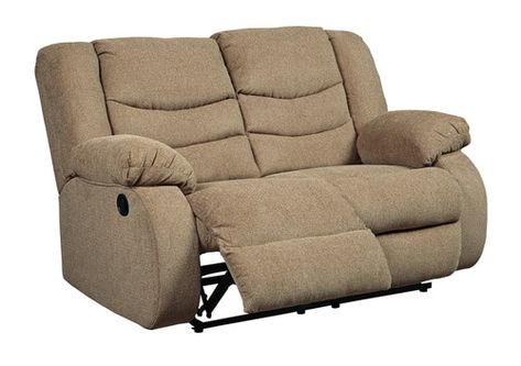 Tulen Mocha Reclining Loveseat (9860486) Seating Room, Sofa Santai, Sofa And Loveseat, Sofa And Loveseat Set, Reclining Loveseat, Furniture Material, Mid Century Sofa, Sofa Size, Sofa Colors