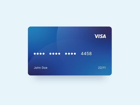 Card Ui, Credit Card Design, Visa Credit Card, Atm Card, Credit Card Visa, Budget Saving, Membership Card, Elegant Cards, Accounting And Finance