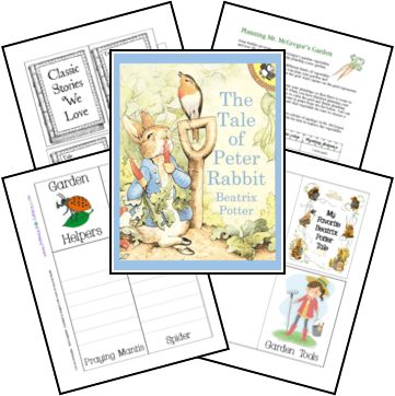 Poetry Study, Free Unit Study, Tale Of Peter Rabbit, Creative Writing Activities, Rabbit Book, Homeschool Music, Peter Rabbit And Friends, Rabbit Colors, Study Notebook