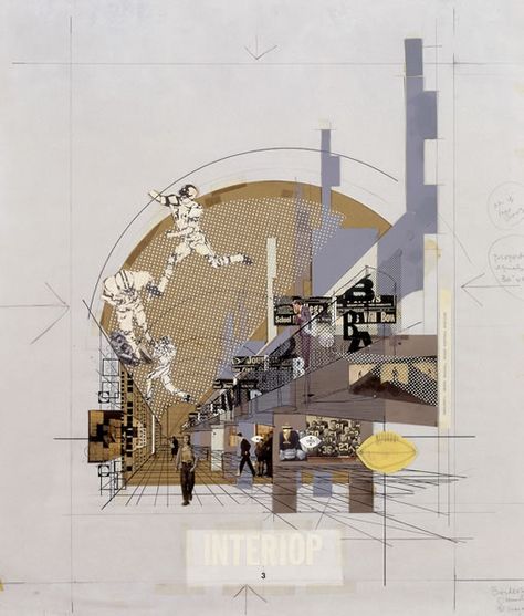 Green Concept, City Collage, Plan Image, Virgin Gorda, Foto Transfer, Philip Johnson, Norman Foster, Architecture Collage, Football Hall Of Fame