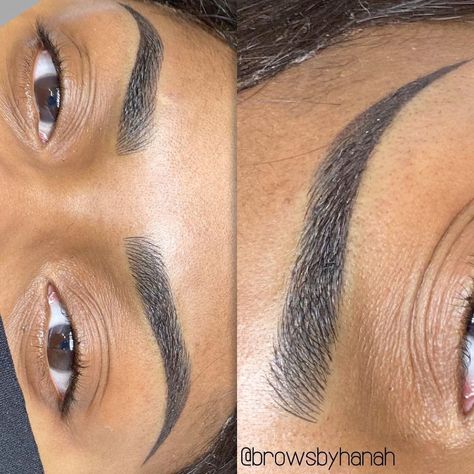 Ombre Permanent Eyebrows, Microbladed Eyebrows, Brow Tech, Ombre Eyebrows, Lash Style, Perfect Eyelashes, Pretty Lashes, Brow Wax, Model Makeup