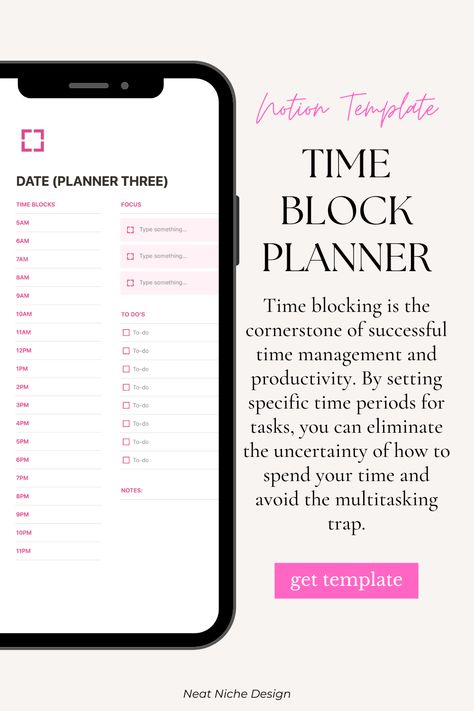 Boost your productivity with this ultimate Time Block Planner & Notion Template! Organize your days, set priorities, and crush your goals like a pro! #TimeManagement #ProductivityHacks #TimeBlockPlanner #NotionTemplate #GoalSetting #DailyPlanning #OrganizedLife #TimeBlocking #ProductivityTools #NotionPlanner #NotionWorkspace #GratitudeJournal #NotionPlanner #JournalingInspiration #GratitudeChallenge #Journal #NotionIdeas #NotionDashboard #NotionTemplateIdeas #NotionHomePage #Notion Notion Time Blocking, Time Block Planner, Block Planner, Time Blocking Planner, Best Daily Planner, Daily Planner Printables Free, Daily Planner Hourly, Daily Schedule Planner, Monthly Planning