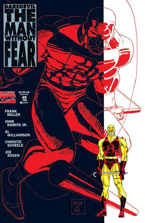 Frank Miller Daredevil, Daredevil The Man Without Fear, Daredevil Man Without Fear, The Man Without Fear, Daredevil Art, Daredevil Comic, Filmmaking Inspiration, John Romita Jr, Jr Art