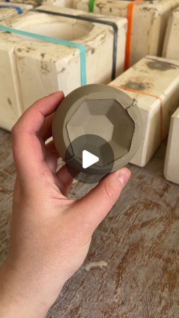 Alison Thyra Ceramics on Instagram: "How I slip cast one of my hollow Christmas tree baubles 🎄  #alisonthyraceramics #slipcastceramics #slipcasting #slipcast #slipcastingprocess #ceramicslove #loveceramics #scottishceramics #contemporaryceramics #comtemporarycraft #ceramicornaments" Slipcast Ceramics, Slip Casting Ceramics, Tree Baubles, Slip Casting, Christmas Tree Baubles, Contemporary Ceramics, Ceramic Ornaments, Molding, It Cast