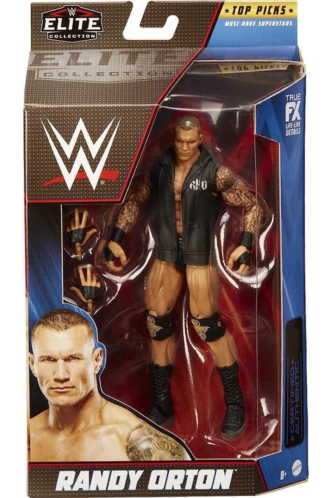 Action Figures: WWE Randy Orton Wwe Randy Orton, Wwe Figures, Wwe Action Figures, Wwe Elite, Randy Orton, Preschool Learning Activities, Day Wishes, Preschool Learning, Action Figure Accessories