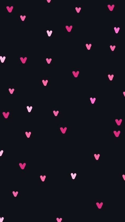 Pink hearts wallpaper, black background wallpaper, mini hearts, Valentine's Day, February wallpaper, cute wallpapers, aesthetic wallpapers Pink Hearts Wallpaper, Valentine's Day Wallpaper, Cute Wallpapers Aesthetic, Wallpaper Hearts, February Wallpaper, Hearts Wallpaper, Day Wallpaper, Black Background Wallpaper, Valentines Wallpaper