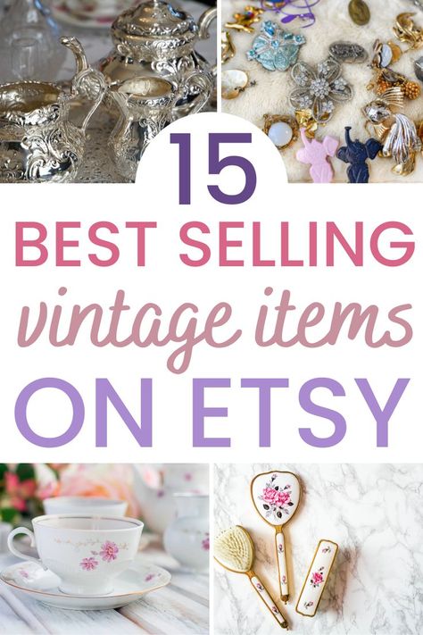 Reselling Thrift Store Finds, Easy Jewelry Making Ideas, What Sells On Etsy, Vintage Booth Display, Diy Projects To Make And Sell, Items To Sell, Craft Booth Displays, Easy Jewelry, Crafts To Make And Sell