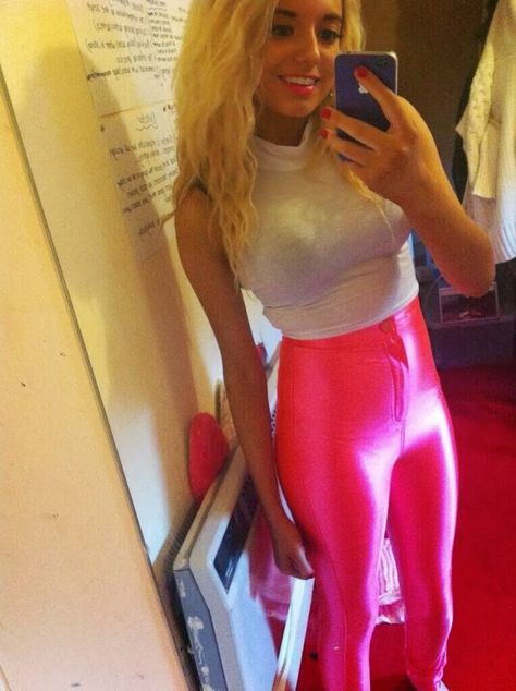 Spandex Catsuit, Black Catsuit, Pink Disco, White Spandex, Lycra Leggings, Disco Pants, Grid Girls, Spandex Leggings, Pants Jeans