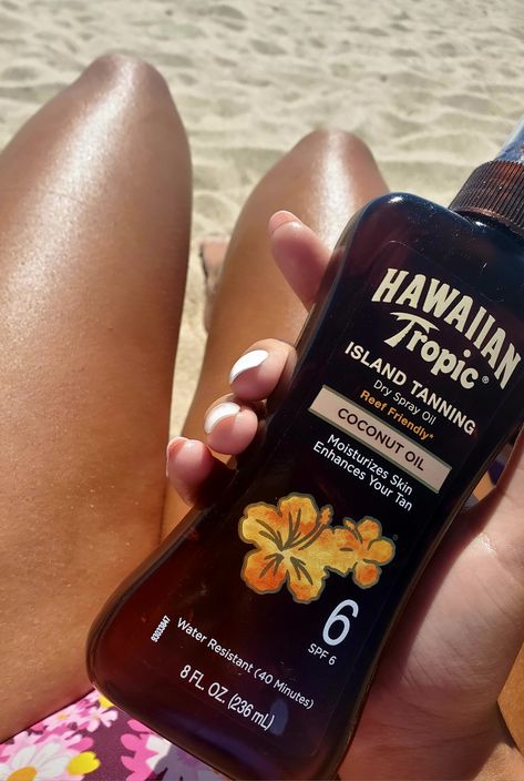 Hawaii Tropic Products, Tanning Skin Care, Summer Products, Mermaid Core, Tanning Tips, Summer Tan, Perfect Tan, Hawaiian Tropic, Coastal Granddaughter