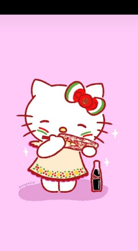 Mexico Hello Kitty, Mexican Hello Kitty, Kawaii App, Kitty Pictures, Paper Doll Template, Pfp Icons, Hello Kitty Iphone Wallpaper, Hello Kitty Pictures, Profile Pics