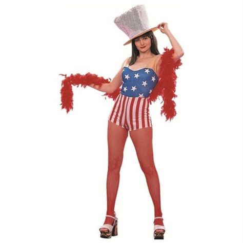 Women Sexy Patriotic Costume Adult Large 10-12 Flag Red White Blue Uncle Sam Memorial Day Art, Patriotic Costumes, Country Hoodie, One Piece Romper, Valentines Coupons, All Things Red, Costume Store, Cat Hoodie, Costumes For Sale