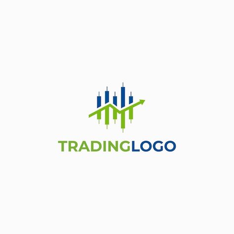 Trading logo design | Premium Vector #Freepik #vector #accounting-logo #economy-logo #marketing-logo #finance-logo Bank Logo Design Ideas, Trading Logo Design, Trading Logo, Trade Logo, Banks Logo, Logo Design Inspiration Creative, Trade School, Finance Logo, Accounting Logo