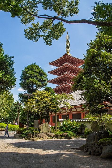 The stunning Senso-ji Temple in the Asakusa District of Tokyo  #Sensoji #SensojiTemple #JapaneseTemples #Temples #Tokyo #TokyoTravel #Japan #JapanTravel Senso-ji Temple Tokyo, Asakusa Sensoji Temple, Senso Ji Temple, Sensoji Temple Tokyo, Tokyo Temple, Japan Temple, Sensoji Temple, Asian Architecture, Tokyo Travel