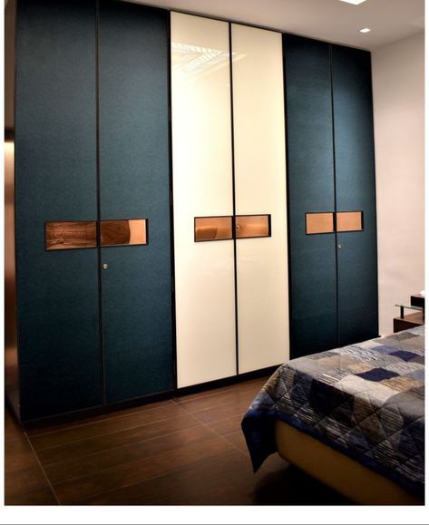 Iron Wardrobe Design, Royal Touch Laminate Wardrobe, Blue Wardrobe Design, Wooden Almirah Design Bedrooms, Wardrobe Laminate Color Combination, Wardrobe Laminate Design Master Bedrooms, Bedroom Cupboard Designs Colour, Sliding Wardrobe Doors Design, Wardrobe For Bedroom